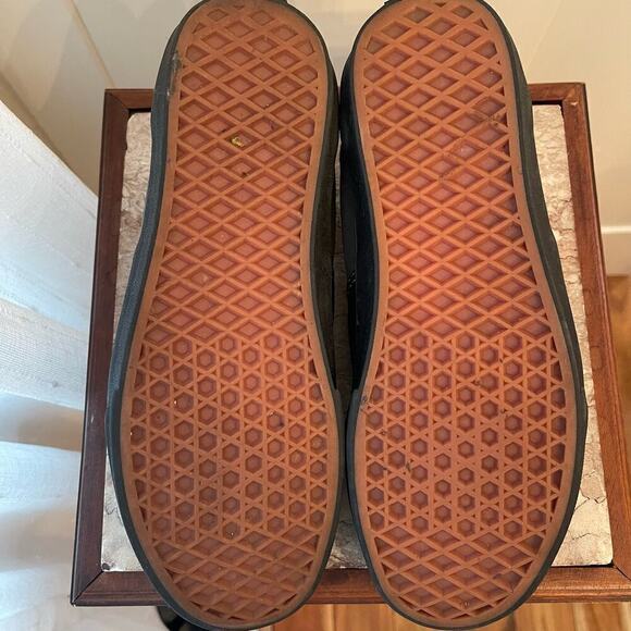 Pre-Owned Vans Black and Gray Suede Tennis Shoes Mens Sz 6.5-Women’s Sz 8 - Picture 5 of 5